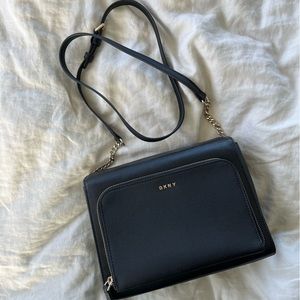 DKNY structured crossbody